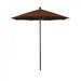 California Umbrella 96 Brown Solid Print Octagon Market Patio Umbrella