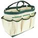 RELAX Garden Tool Bag 600D Oxford Cloth Heavy Duty Garden Tool Holder Tote Bag Large Capacity Garden Tool Storage Organizer Pouch with Multiple Pockets for Gardening Yard Lawn Work