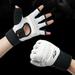 EQWLJWE Taekwondo Boxer Guard Hand Punching Bag Sanda Fighting Half Finger Gloves Sports Protection Holiday Clearance