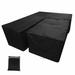 Rosnek Waterproof Garden Furniture Cover V-Shape Furniture Protective Cover Patio Sofa Chair Cover Set Dust Cover