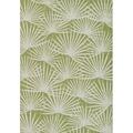 Novogratz by Momeni Villa Sorrento Green Indoor Outdoor Rug 3 3 X 5