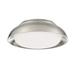 Minka Lavery - 20W 1 LED Flush Mount-4.63 Inches Tall and 12 Inches Wide-Brushed