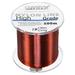 Uxcell 547Yard 8Lb Fluorocarbon Coated Monofilament Nylon Fishing Line Wine Red