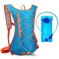SHANNA Hydration Backpack with 2L Water Bladder Outdoor Sports Gear for Running Cycling Hiking Biking Camping Blue