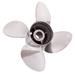 Solas 9553-145-15 Rubex HR4 Stainless Steel 4-Blade Boat Propeller - RH 14.5 In. Diameter x 15 In. Pitch