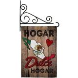 Nationality Country Mexico Hogar Dulce Garden Flag Set Regional 13 X18.5 Double-Sided Decorative Vertical Flags House Decoration Small Banner Yard Gift