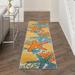 Nourison Aloha Indoor/outdoor Tropical Multicolor Area Rug