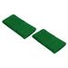 Uxcell 8x15cm Sport Wrist Bands Terry Absorbent Athletic Sweatband Dark Green 2 Pack