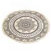 Boho Rug Round Bohemian Area Rugs Weave Tassels Floor Mat for Home Living Room Coffee Table Cotton Door Mat