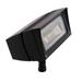 Rab FFLED18N Future Flood Series Rectangular LED Flood Light Fixture 18 Watt 120 - 277 Volt 4000K Arm Mount Bronze