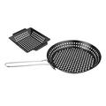 Mr. Bar-B-Q 2-Piece Grill Topper Set