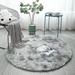 Fluffy Shag Round Area Rug Plush Carpet For Living Room Bedroom Decor 4 Sizes