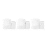 Bangcheer-Wall Mount for TP-Link Deco X20 X60 X50 X55 WiFi 6 Wall Mount Bracket with Cable Organizer Home Mesh WiFi System Sturdy Bracket Holder Space Saving TP-Link Router Wall Holder(3Pack)