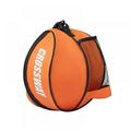 Basketball Bag Sports Ball Bag Football Volleyball Softball Adjustable Shoulder Strap 2 Side Mesh Pockets round Shape Soccer Shoulder Bag Holder Carrier
