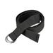 Uxcell Yoga Strap-6FT Long Stretch Band with 2 Durable D-Ring for Yoga Pilates Stretch Workout Black