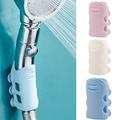 Happy date 3Packs Shower Arm Bracket for Handheld Shower Head Bathroom Suction Cup Handheld Shower head Bracket Removable Handheld Showerhead & Wall Mounted Suction Bracket