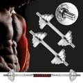 Fitness Exercise 66 Lb Dumbbell Set for Strength Training Weight Loss Workout Bench Gym Equipment and Home Workouts