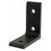 80/20 Inside-Corner Bracket 15 Series 4301-BLACK