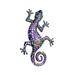 VerPetridure Garden Gecko Decorative Bark Pendant Gecko Art Garden House Lizard Art Outdoor Garden Backyard Metal Animal Decoration Gift