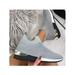 Eloshman Women s Walking Tennis Shoes Lightweight Athletic Sports Casual Gym Slip on Sneakers Gray 6.5