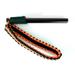 Ferro Rod Fire Starter - The BigDaddy - 5in by 1/2in with 550 Paracord Loop Handle by Sirius Survival (Orange w/ Black Trim)