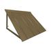 7 ft. Houstonian Metal Standing Seam Awning Bronze - 92 x 24 x 24 in.