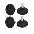 Furniture Table Desk Leg Adjustable Thread Glide Leveling Foot 45mmx40mm 4pcs