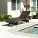 Christopher Knight Home Salem Outdoor Grey Wicker Chaise Lounge Chair by Brown No Cover