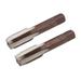 Metric Hand Tap M14 x 1.25 4 Straight Flute H2 Alloy Tool Steel 1 Pair