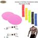 BuyWeek Sports Exercise Sliding Disc Disks Slider Workout Training Slide Mat on Carpet and Hardwood Floors Full Body Workout Fitness Equipment for Fitness/Stretch/Yoga/Pilates