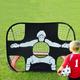Cheers.US Soccer Goal Portable Soccer Net for Backyard Games and Training Goals for Kids and Youth Soccer Practice Kids Children Foldable Football Gate Net