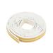 Unique Bargains Foam Seal Strip Adhesive Tape 9mm Width 4mm Thick 2.5 Meters Long White