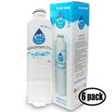 6-Pack Replacement for Samsung DA-97-08006B Refrigerator Water Filter - Compatible with Samsung DA-97-08006B Fridge Water Filter Cartridge