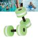 GUZOM Fitness & Yoga Equipment- 1 Pair Aqua Fitness Barbells Foam Dumbbells Hand Bars Pool Resistance Exercise