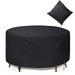 Round Patio Table Covers Patio Furniture Set Covers Garden Table Chairs Set Covers 72 Dx27.5 H