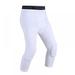 Basketball Pants with Knee Pads Youth Crashproof Sports 3/4 Compression Pants Leggings Men Volleyball Protector Gear