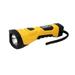 Dorcy 180 Lumen LED flashlight 4AA Hardware - Yellow/Black