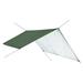 Camping Hammock Tarp with Stakes Tent Shelter Mat Rain Tarp