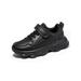 Eloshman Kids Walking Shoes Boys Grils Sport Tennis Running Athletic Fashion Sneakers Black 9C