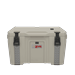 Rotomolded Hard Sided 96 Can Dual Function Cold/Hot Ice Chest Cooler for Camping and Outdoor Tan 50/80 Qt 2 Sizes in 1 by ZUBI COOLERS