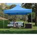 VICTAL 10 x 10 Pop-up Canopy with Straight Legs Wedding Party Tent Folding Gazebo Beach Canopy with Carry Bag Blue