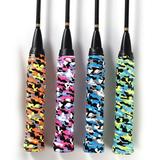 NUZYZ Camouflage Anti-Slip Tennis Badminton Squash Ball Racket Handle Cover Strip