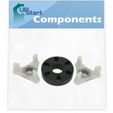 285753A Washer Motor Coupler Replacement for Whirlpool CA2751XYW0 Washer - Compatible with 285753A Washing Machine Motor Coupling Kit - UpStart Components Brand