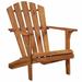 Carevas Patio Adirondack Chair Solid Acacia Wood