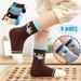 POROPL Socks 5Pairs Kids Socks Cute Print Children Middle Tube Socks Breathability Warm Socks