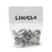 Lixada 10 PCS U Shape Anchor Shackle Outdoor Rope Paracord Bracelet Buckle Stainless Steel