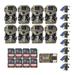 Stealth Cam 2022 G42NG 32MP No Glow Trail Camera (Kryptek Camo) (8-Pack) Bundle