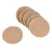 Uxcell 2cm Round Nonwoven Plant Pot Hole Pad Bottom Soil Mat Beige 200 Pack