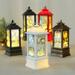 BOLLSLEY Mini Ramadan Lights LED Moon Star Lantern Battery Powered Decorative Hanging Lantern Christmas Decorative Lantern Indoor Candle Lantern Battery Lantern Indoor Use