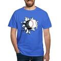 CafePress - Breakthrough Baseball Light T Shirt - 100% Cotton T-Shirt